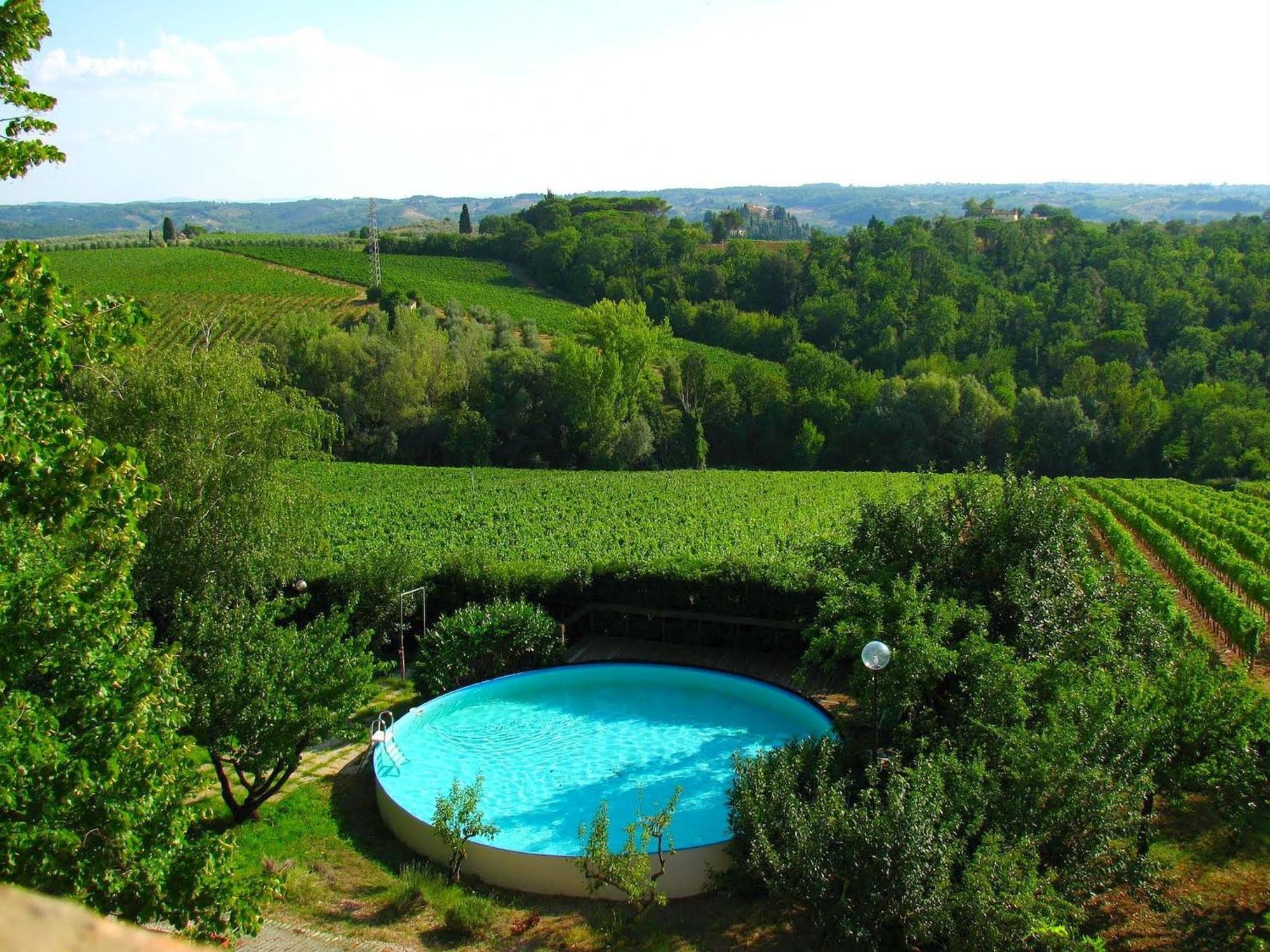 Lovely Holiday Home In Montefiridolfi With Hill View Zewnętrze zdjęcie